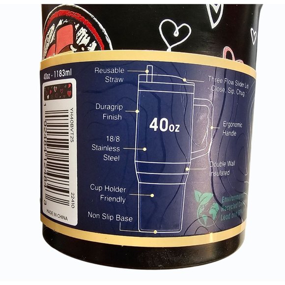 Buc-ee’s New for 2025 “LOVE IS IN THE AIR” 40 oz Yukon Tumbler Free US Shipping - Picture 6 of 11